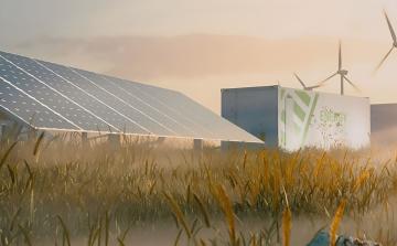 Visuel stockage energie solaire